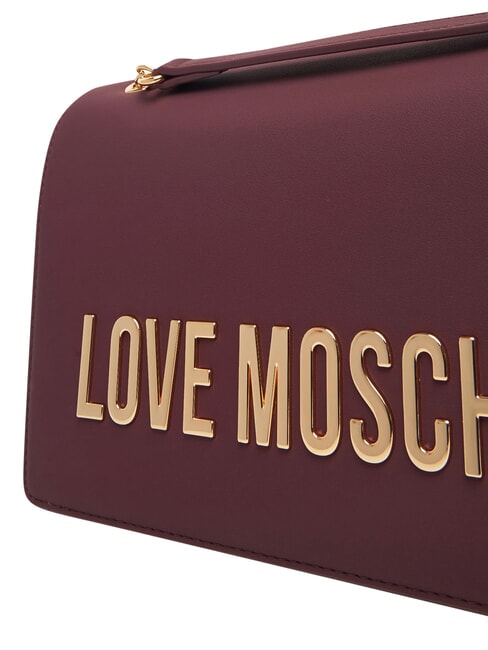 BOLD LOVE Schultertasche mit Kette Wein - Damentaschen