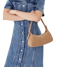LOVE MOSCHINO QUILTED Umh&auml;ngetasche Beige - Damentaschen - 2