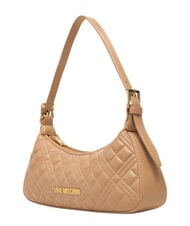 LOVE MOSCHINO QUILTED Umh&auml;ngetasche Beige - Damentaschen - 3