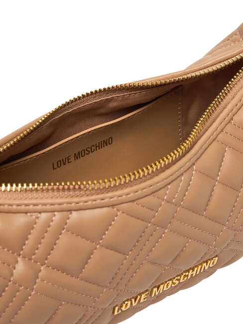 QUILTED Umh&auml;ngetasche Beige - Damentaschen