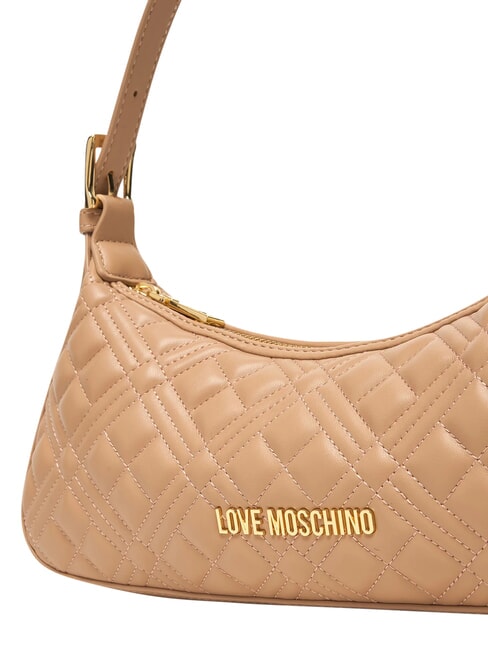 QUILTED Umh&auml;ngetasche Beige - Damentaschen
