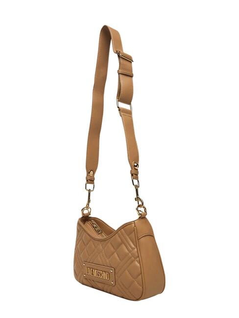 QUILTED Tasche mit Doppelfunktion Beige - Damentaschen