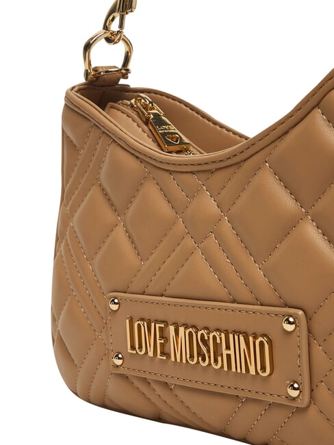 QUILTED Tasche mit Doppelfunktion Beige - Damentaschen