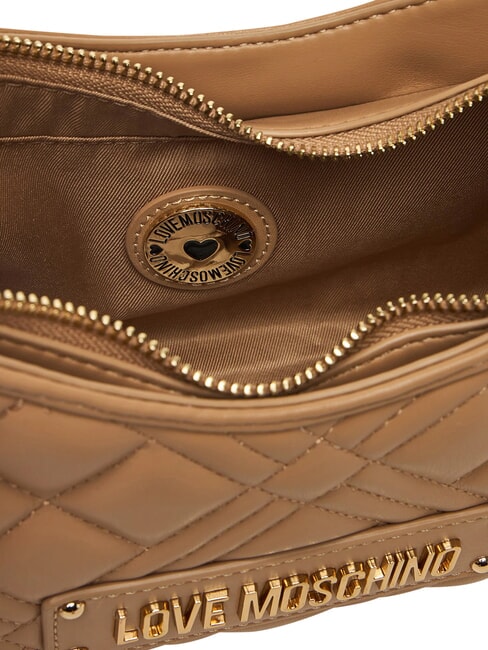 QUILTED Tasche mit Doppelfunktion Beige - Damentaschen