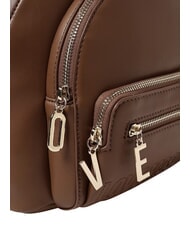 LOVE MOSCHINO ZIPLINE Runder Rucksack mit Tasche LEDER - Damentaschen - 4