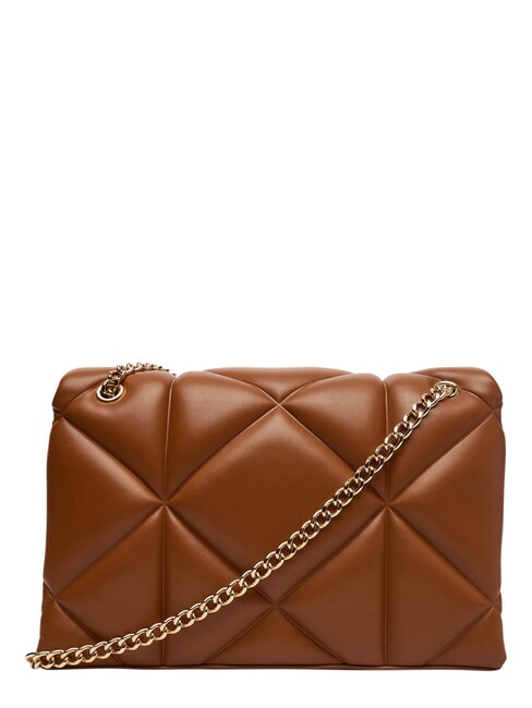 EMBOSSED Schultertasche / Umh&auml;ngetasche Kastanie - Damentaschen