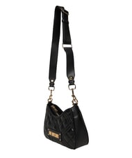 LOVE MOSCHINO QUILTED Schultertasche mit Schultergurt Schwarz - Damentaschen - 3