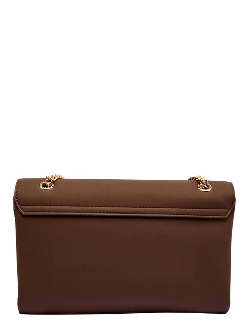BOLD LOVE Schultertasche mit Kette Kastanie - Damentaschen