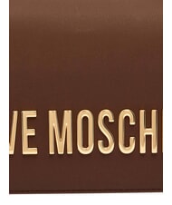 LOVE MOSCHINO BOLD LOVE Schultertasche mit Kette Kastanie - Damentaschen - 8