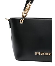 LOVE MOSCHINO JEWEL Handtasche mit Schulterriemen Schwarz - Damentaschen - 4
