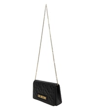 LOVE MOSCHINO SMART DAILY Clutch mit Kette Schwarz - Damentaschen - 3