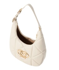 LOVE MOSCHINO EMBOSSED Umh&auml;ngetasche Elfenbein - Damentaschen - 3