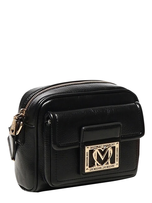 LOCKED IN GOLD Mini-Schultertasche Schwarz - Damentaschen