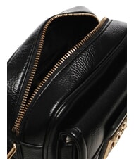 LOVE MOSCHINO LOCKED IN GOLD Mini-Schultertasche Schwarz - Damentaschen - 4
