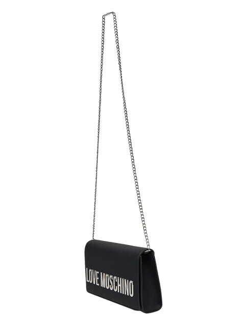 SMART DAILY Clutch mit Kette Schwarz Schwarz - Damentaschen