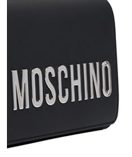 LOVE MOSCHINO SMART DAILY Clutch mit Kette Schwarz Schwarz - Damentaschen - 7