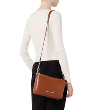 LOVE MOSCHINO JEWEL Umh&auml;ngetasche Kastanie - Damentaschen - 2