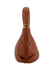 LOVE MOSCHINO EMBOSSED Handtasche mit Schulterriemen Kastanie - Damentaschen - 3