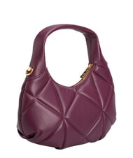 LOVE MOSCHINO EMBOSSED Handtasche mit Schulterriemen Wein - Damentaschen - 3