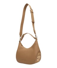 LOVE MOSCHINO GIANT Kleine Umh&auml;ngetasche Beige - Damentaschen - 3