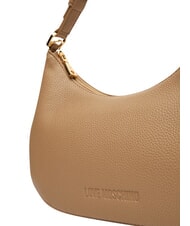 LOVE MOSCHINO GIANT Kleine Umh&auml;ngetasche Beige - Damentaschen - 5