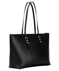 MICHAEL KORS QUINN Extra gro&szlig;e Schultertasche Schwarz - Damentaschen - 3