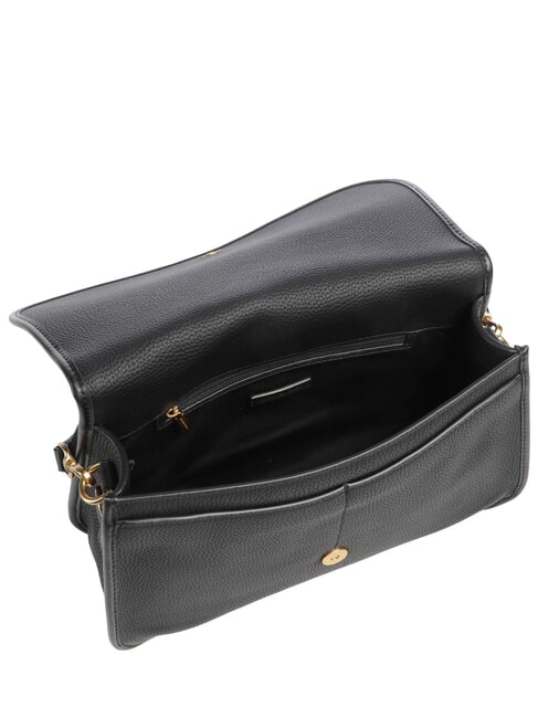 HOLMES Schultertasche mit Schultergurt Schwarz - Damentaschen