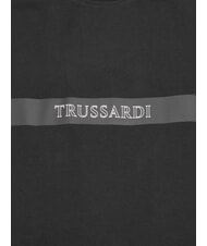 TRUSSARDI DIGITAL LEVRIERO Kurz&auml;rmeliges Baumwoll-T-Shirt Schwarz - Herren-T-Shirts - 2