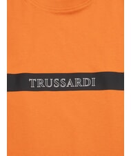 TRUSSARDI DIGITAL LEVRIERO Kurz&auml;rmeliges Baumwoll-T-Shirt orange - Herren-T-Shirts - 2
