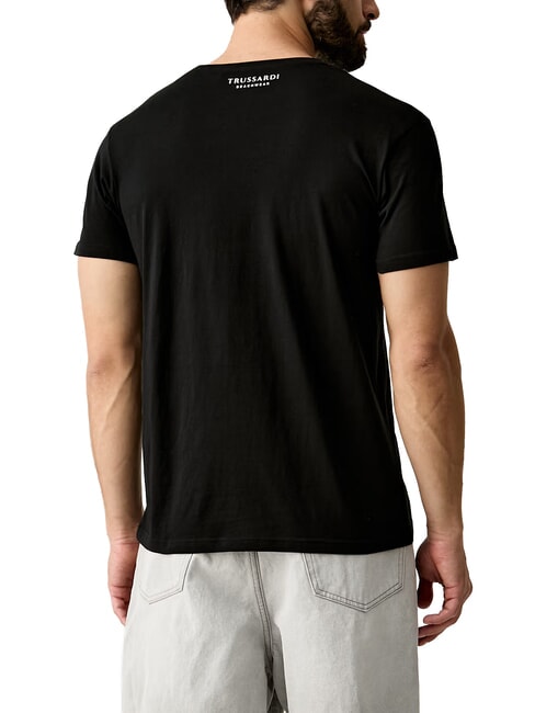 BASIC Kurz&auml;rmeliges Baumwoll-T-Shirt Schwarz - Herren-T-Shirts
