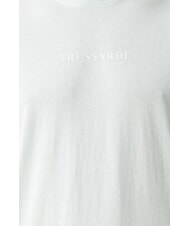 TRUSSARDI BASIC Kurz&auml;rmeliges Baumwoll-T-Shirt azurblau - Herren-T-Shirts - 5