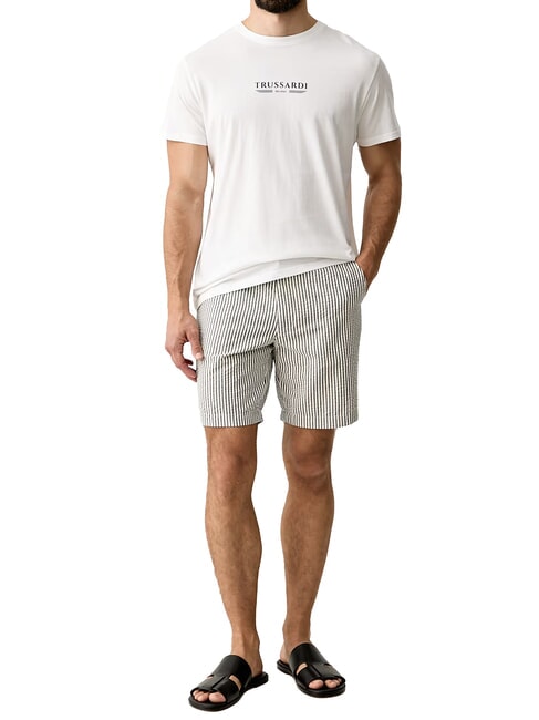 BASIC Kurz&auml;rmeliges Baumwoll-T-Shirt Wei&szlig; - Herren-T-Shirts