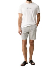 TRUSSARDI BASIC Kurz&auml;rmeliges Baumwoll-T-Shirt Wei&szlig; - Herren-T-Shirts - 4
