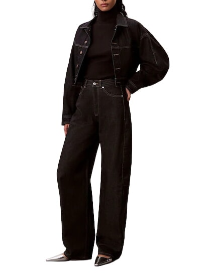 CK JEANS Rollkragenpullover, lange &Auml;rmel ck schwarz - Damenpullover