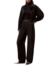 CALVIN KLEIN CK JEANS Rollkragenpullover, lange &Auml;rmel ck schwarz - Damenpullover - 3