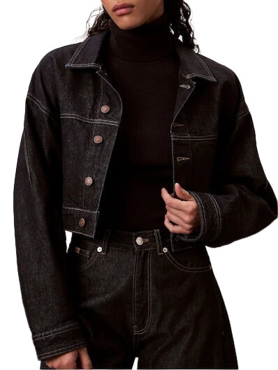CK JEANS Rollkragenpullover, lange &Auml;rmel ck schwarz - Damenpullover