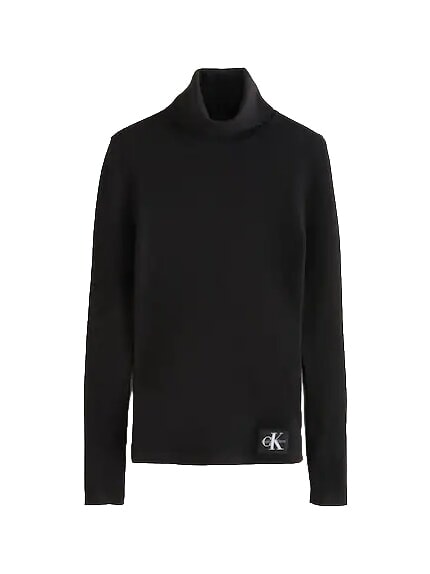 CK JEANS Rollkragenpullover, lange &Auml;rmel ck schwarz - Damenpullover
