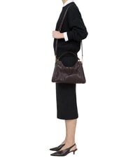 GIANNI CHIARINI AURORA Handtasche mit Schulterriemen aus Leder antiker Rubin - Damentaschen - 5