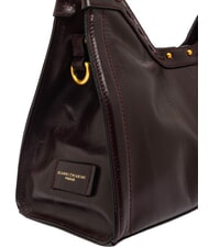 GIANNI CHIARINI AURORA Handtasche mit Schulterriemen aus Leder antiker Rubin - Damentaschen - 6