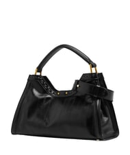 GIANNI CHIARINI AURORA Handtasche mit Schulterriemen aus Leder Schwarz - Damentaschen - 2