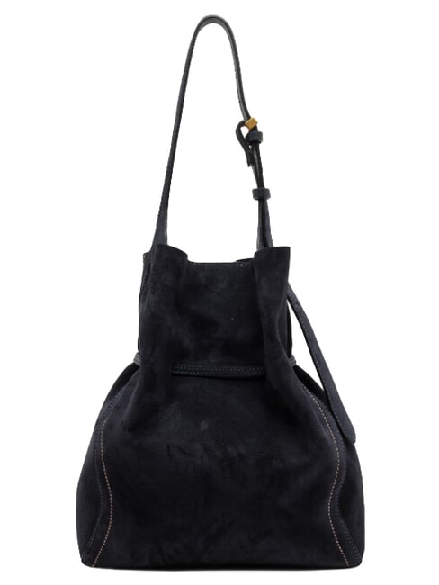 SIENNA Lederbeutel, Schultertasche Nacht - Damentaschen