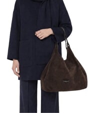 GIANNI CHIARINI DUA Schultertasche, Leder Mokka - Damentaschen - 8