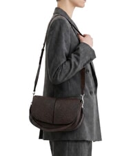 GIANNI CHIARINI HELENA ROUND Schultertasche mit Schulterriemen, aus Leder ausgedr&uuml;ckt - Damentaschen - 5