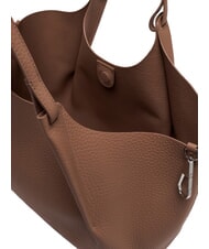 GIANNI CHIARINI DUA Gro&szlig;e Umh&auml;ngetasche aus Leder Waln&uuml;sse - Damentaschen - 6