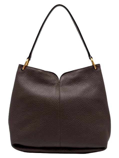 SANDRA Schultertasche mit Schulterriemen, aus Leder ausgedr&uuml;ckt - Damentaschen