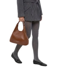 GIANNI CHIARINI DUA Umh&auml;ngetasche aus Leder Waln&uuml;sse - Damentaschen - 2