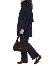 GIANNI CHIARINI DUA Schultertasche mit Schulterriemen, aus Leder Mokka - Damentaschen - 2