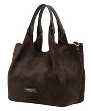 GIANNI CHIARINI DUA Schultertasche mit Schulterriemen, aus Leder Mokka - Damentaschen - 3