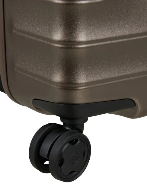 LIN'AIR Mittlerer Trolley, ausziehbar mattes Bronze - Harte Trolleys