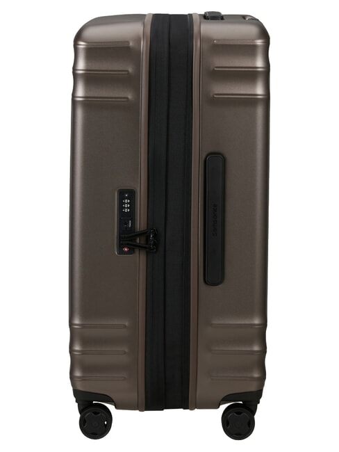 LIN'AIR Mittlerer Trolley, ausziehbar mattes Bronze - Harte Trolleys